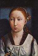 Juan de Flandes Portrait of an Infanta (possibly Catherine of Aragon) Spain oil painting artist